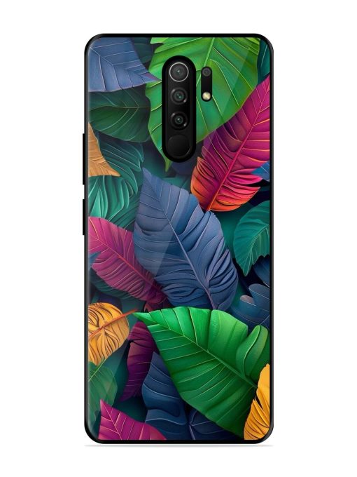 Tropical Tapestry Glossy Soft Edge Case for Poco M2 Reloaded Chachhi