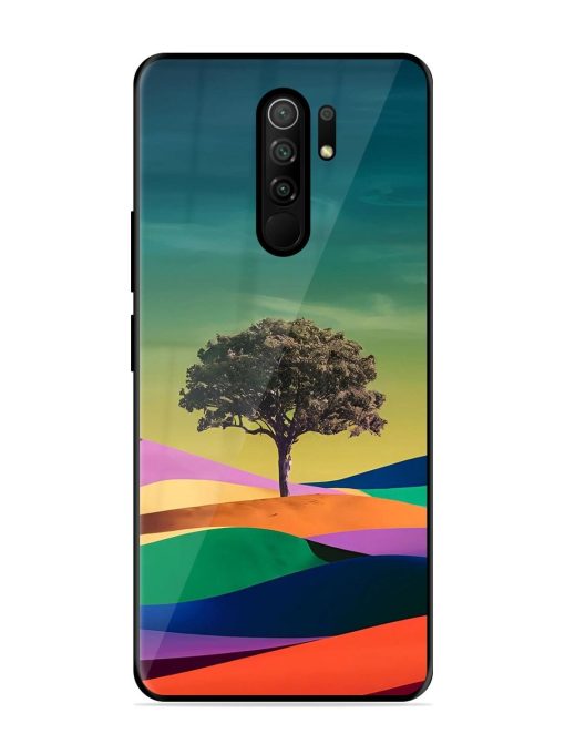 Rainbow'S Lone Sentinel Glossy Soft Edge Case for Poco M2 Reloaded Chachhi