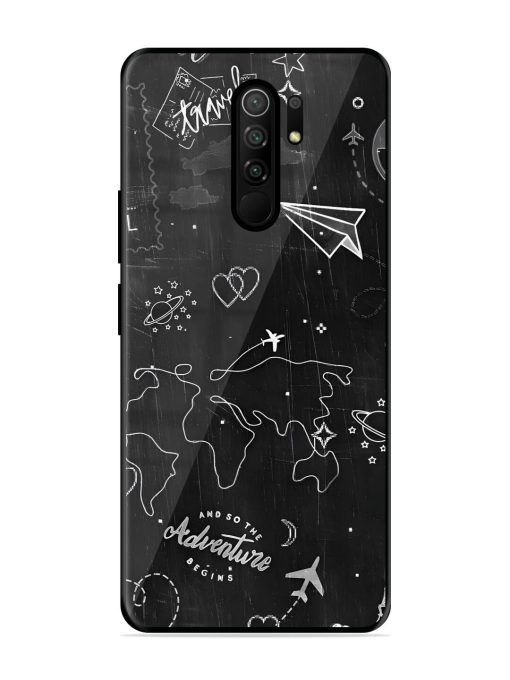 Wanderlust Sketchbook Glossy Soft Edge Case for Poco M2 Reloaded Chachhi