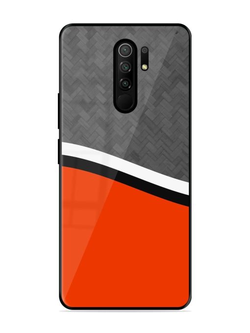 Bold Contrast Glossy Soft Edge Case for Poco M2 Reloaded Chachhi