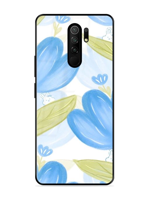 Bunny'S Blue Garden Glossy Soft Edge Case for Poco M2 Reloaded