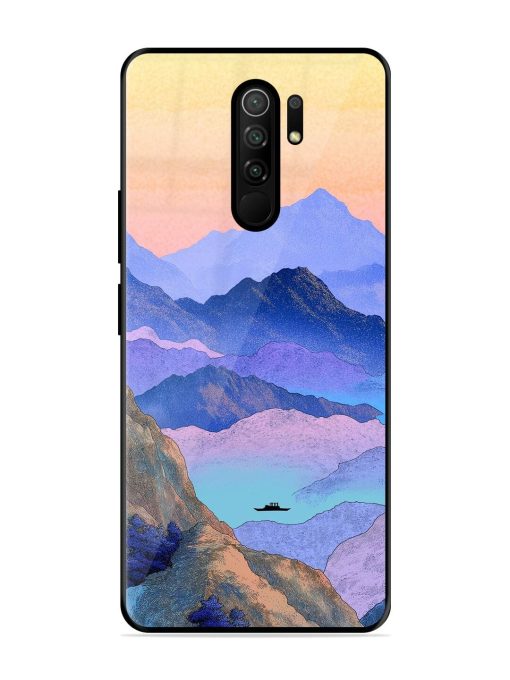 Mountain Mist Glossy Soft Edge Case for Poco M2 Reloaded Chachhi