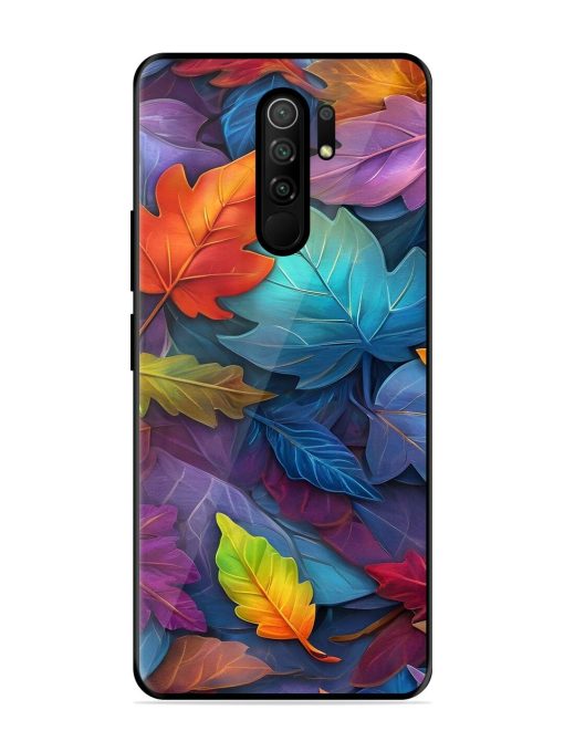 Autumn'S Embrace Glossy Soft Edge Case for Poco M2 Reloaded Chachhi