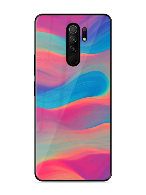 Wavy Wonder Glossy Soft Edge Case for Poco M2 Reloaded