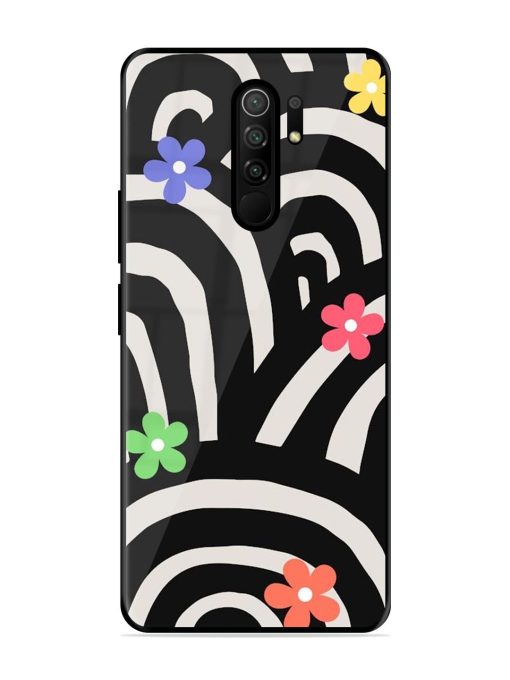 Rainbow Arcs Glossy Soft Edge Case for Poco M2 Reloaded