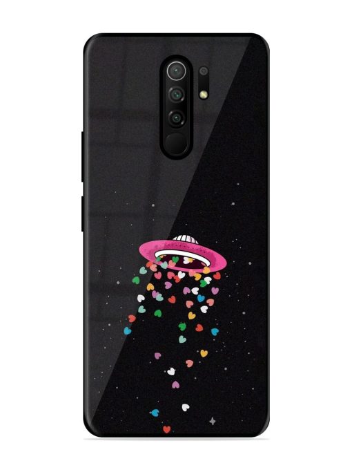 Love From Above Glossy Soft Edge Case for Poco M2 Reloaded Chachhi