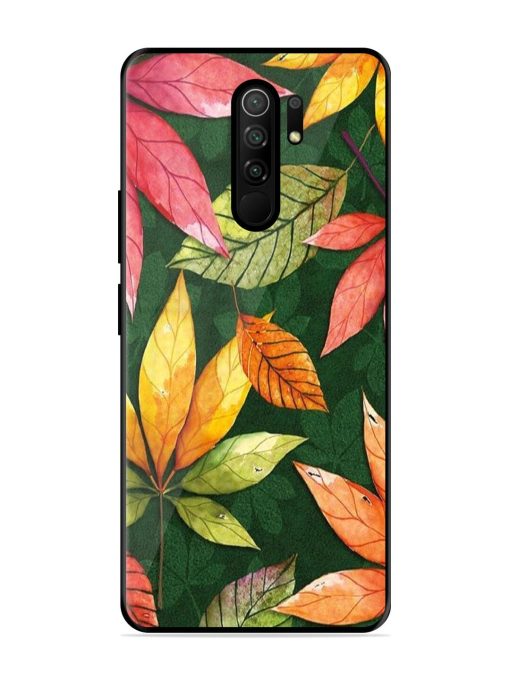 Autumn'S Embrace Glossy Soft Edge Case for Poco M2 Reloaded Chachhi