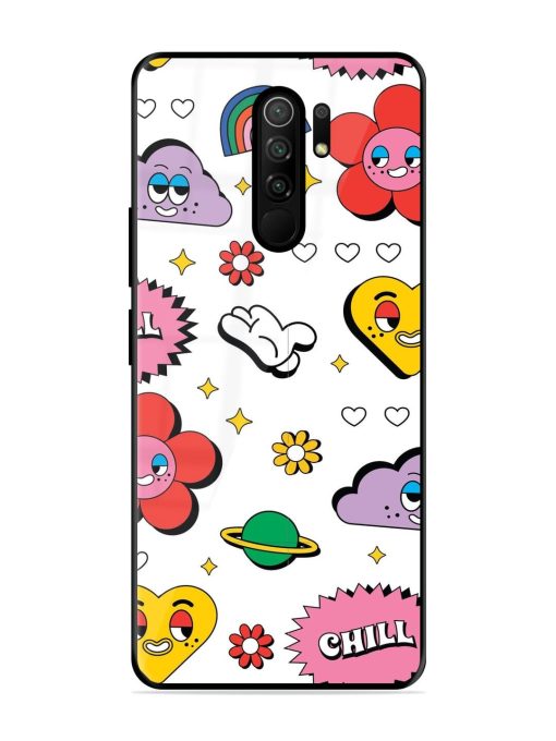 Whimsical Wonderland Glossy Soft Edge Case for Poco M2 Reloaded Chachhi