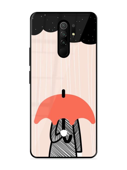 Stormy Weather, Shielded Soul Glossy Soft Edge Case for Poco M2 Reloaded Chachhi