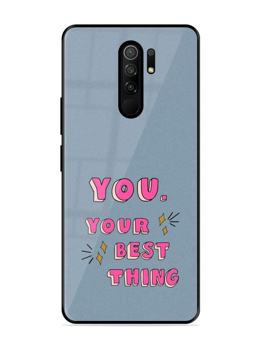 Self-Love Sparkles Glossy Soft Edge Case for Poco M2 Reloaded Chachhi