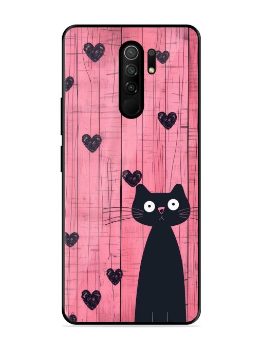 Feline Valentine'S Day Glossy Soft Edge Case for Poco M2 Reloaded Chachhi