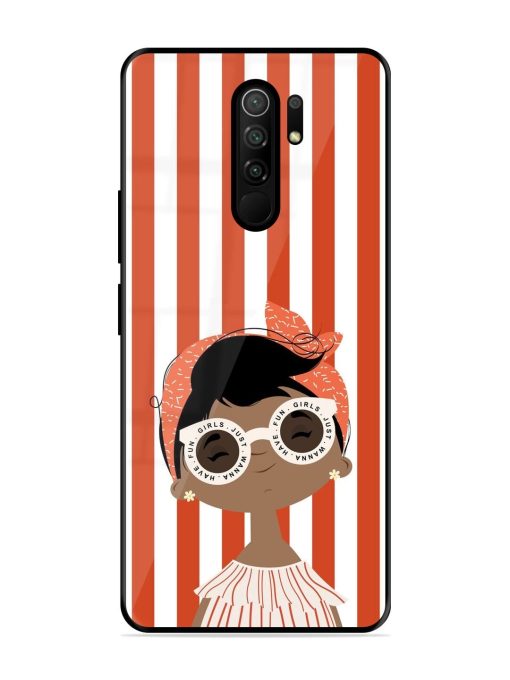 Girls Just Wanna Have Fun Glossy Soft Edge Case for Poco M2 Reloaded