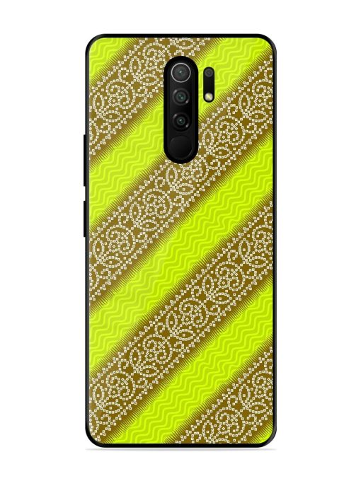 Golden Bandana Bliss Glossy Soft Edge Case for Poco M2 Reloaded