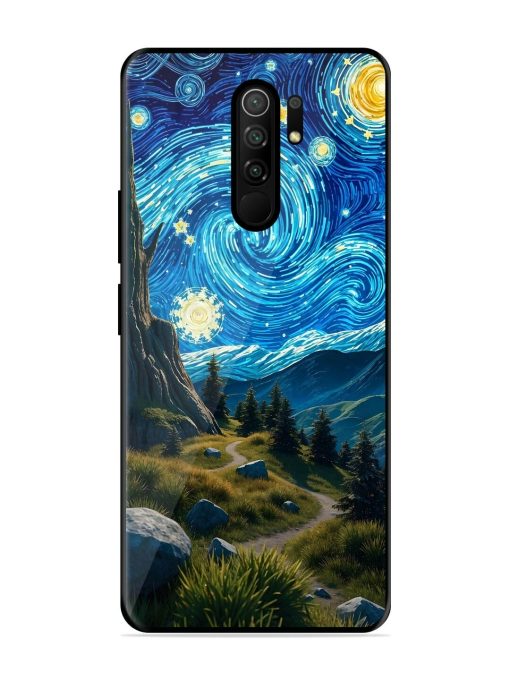 Starry Night In The Shire Glossy Soft Edge Case for Poco M2 Reloaded