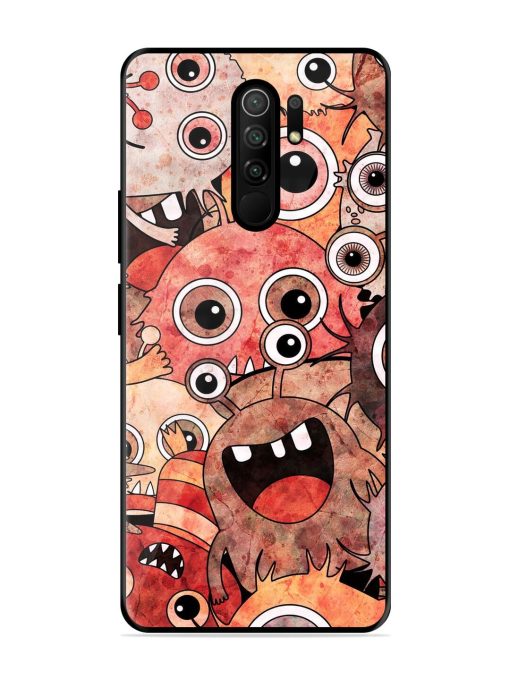 Monster Mash Glossy Soft Edge Case for Poco M2 Reloaded