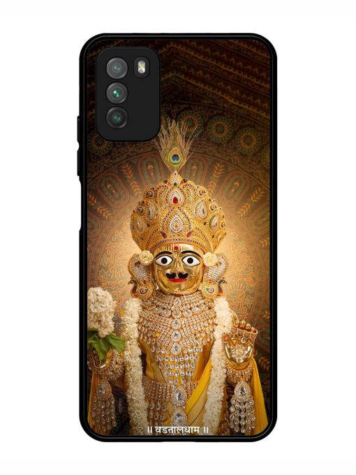 Hare Krishna Maharaj Glossy Soft Edge Case for Poco M3 Chachhi