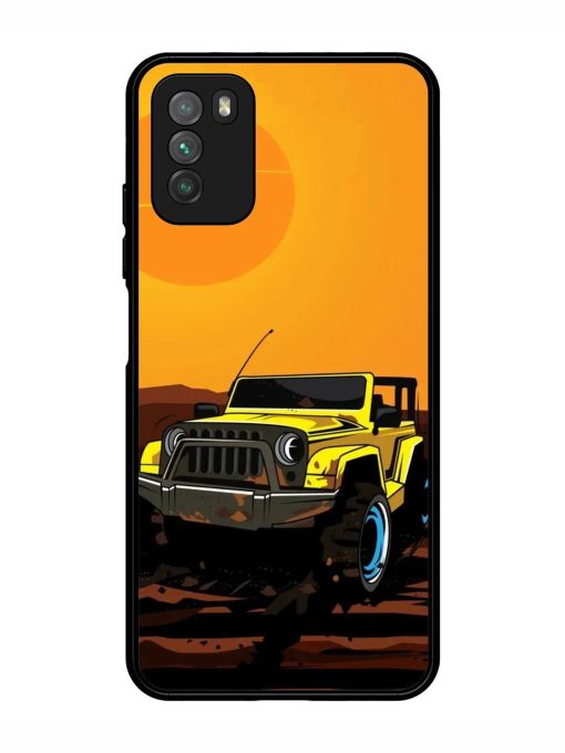 Sunset Cruise Glossy Soft Edge Case for Poco M3 Chachhi