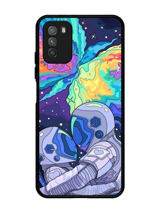 Cosmic Love Glossy Soft Edge Case for Poco M3 Chachhi