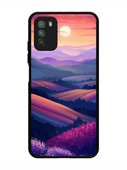 Twilight'S Embrace Glossy Soft Edge Case for Poco M3 Chachhi