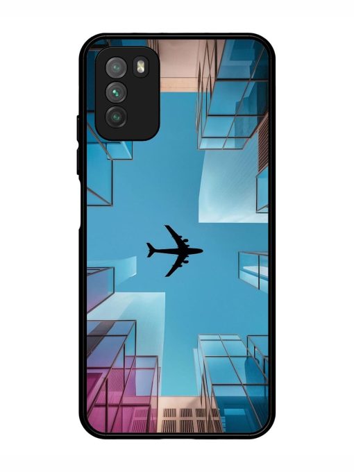 Urban Flightpath Glossy Soft Edge Case for Poco M3 Chachhi