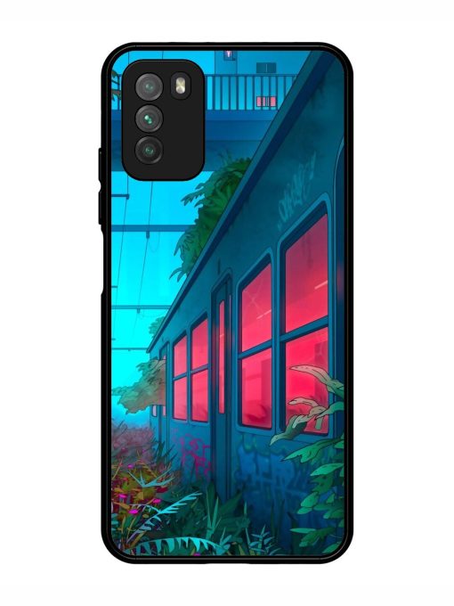 Urban Jungle Glossy Soft Edge Case for Poco M3 Chachhi