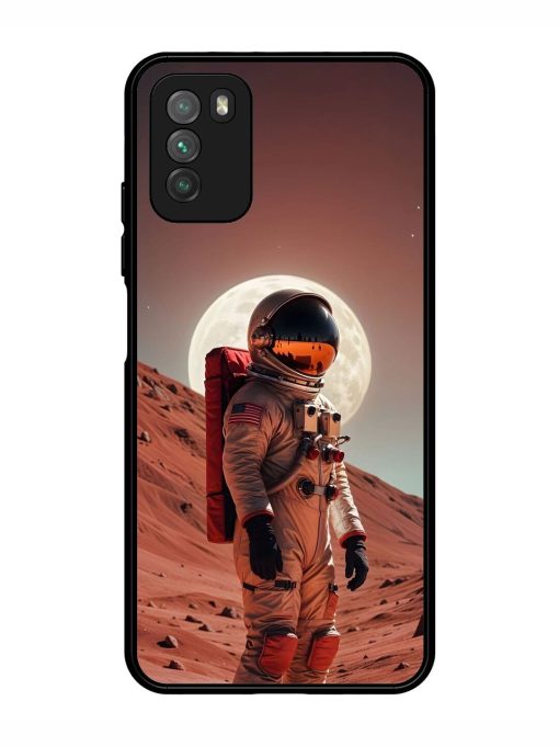 The Red Planet Glossy Soft Edge Case for Poco M3 Chachhi