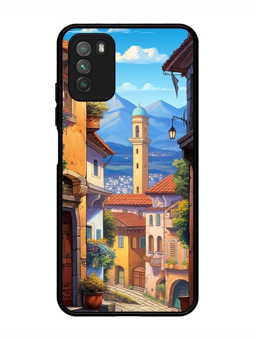 Tuscan Twilight Glossy Soft Edge Case for Poco M3 Chachhi