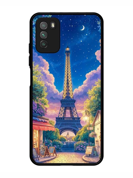 Twilight In Paris Glossy Soft Edge Case for Poco M3 Chachhi