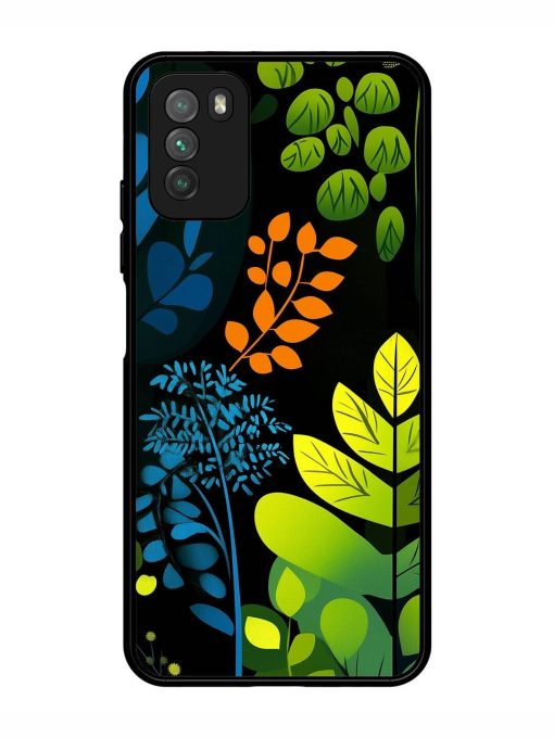 Midnight Garden Glossy Soft Edge Case for Poco M3 Chachhi