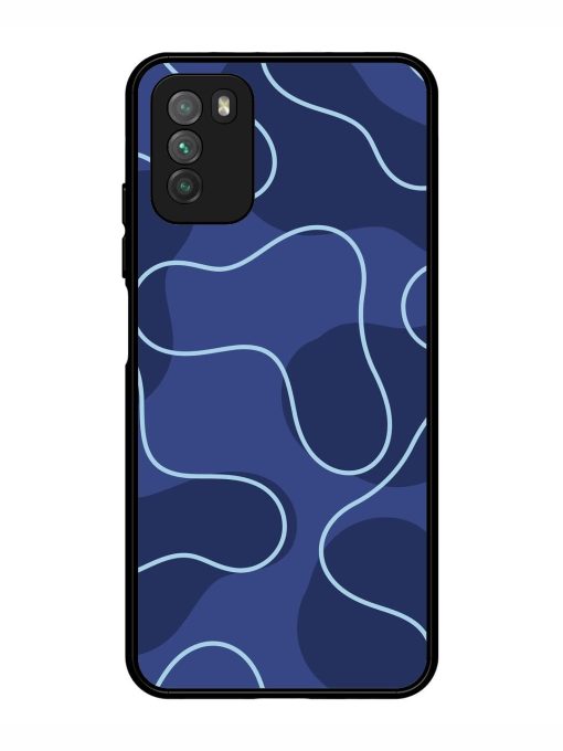 Midnight Maze Glossy Soft Edge Case for Poco M3 Chachhi