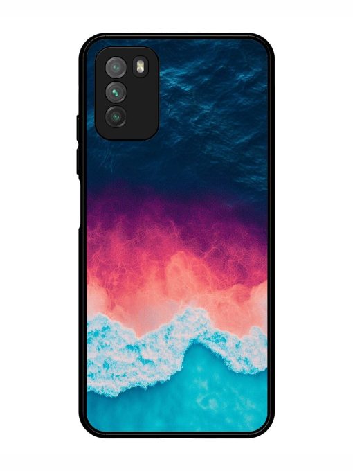 Where The Ocean Meets The Sky Glossy Soft Edge Case for Poco M3 Chachhi