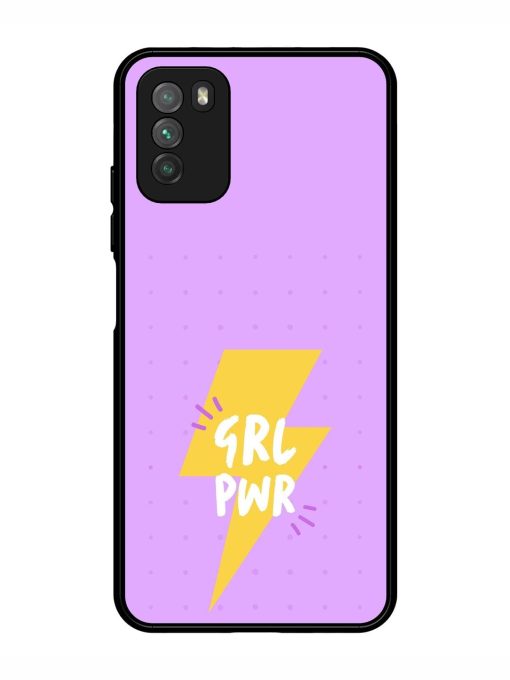 Girl Power Spark Glossy Soft Edge Case for Poco M3 Chachhi