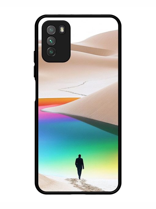 Desert Dreams Glossy Soft Edge Case for Poco M3