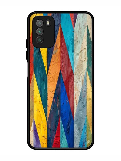 Abstract Tapestry Glossy Soft Edge Case for Poco M3 Chachhi