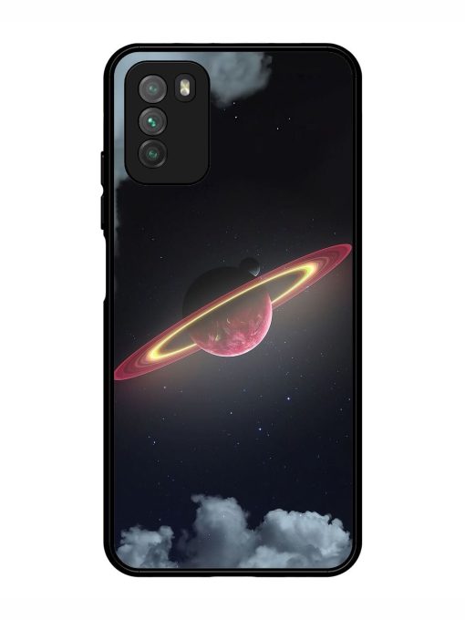 Cosmic Ballet Glossy Soft Edge Case for Poco M3 Chachhi