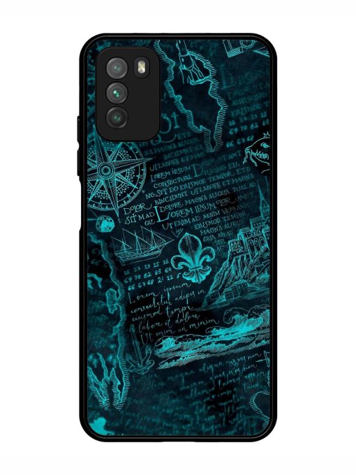 Nautical Notebook Glossy Soft Edge Case for Poco M3 Chachhi