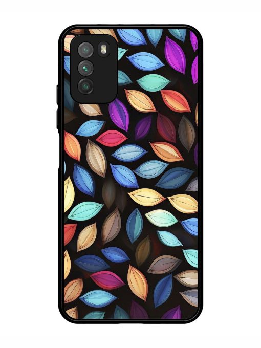 Colorful Kaleidoscope Glossy Soft Edge Case for Poco M3 Chachhi