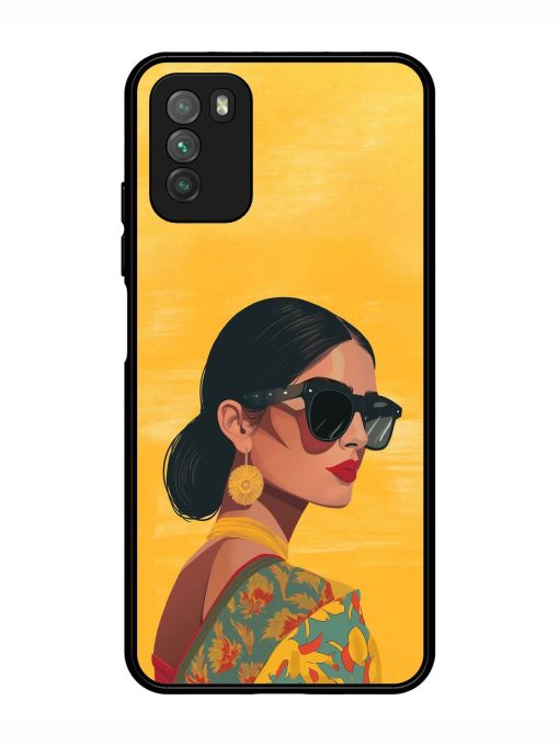 Neon Nightscape Glossy Soft Edge Case for Poco M3 Chachhi