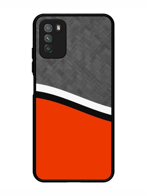 Bold Contrast Glossy Soft Edge Case for Poco M3