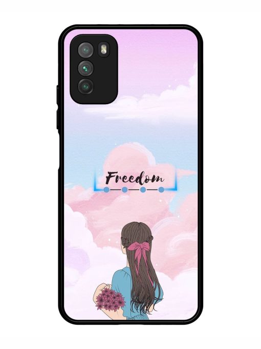 Skyward Dreams Glossy Soft Edge Case for Poco M3 Chachhi