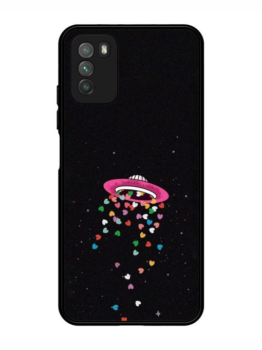 Love From Above Glossy Soft Edge Case for Poco M3 Chachhi