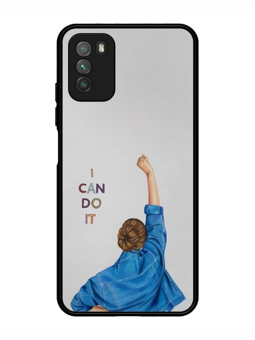 Can Do It Glossy Soft Edge Case for Poco M3 Chachhi