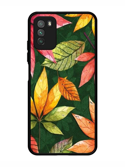 Autumn'S Embrace Glossy Soft Edge Case for Poco M3 Chachhi