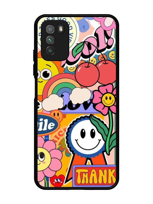 Good Times Good Vibes Glossy Soft Edge Case for Poco M3 Chachhi