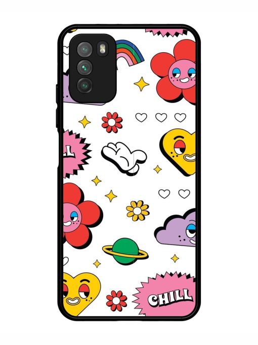 Whimsical Wonderland Glossy Soft Edge Case for Poco M3 Chachhi