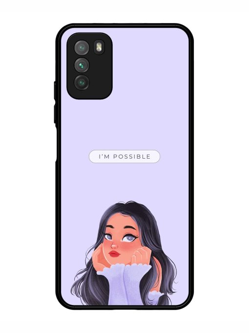 Im Possible Glossy Soft Edge Case for Poco M3 Chachhi