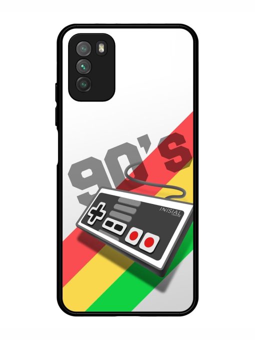 90S Nostalgia Glossy Soft Edge Case for Poco M3 Chachhi