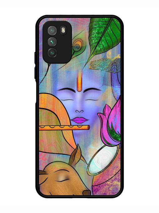 Divine Serenity Glossy Soft Edge Case for Poco M3 Chachhi