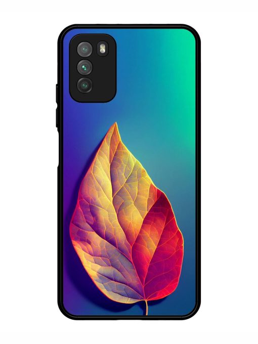 Autumn'S Embrace Glossy Soft Edge Case for Poco M3 Chachhi