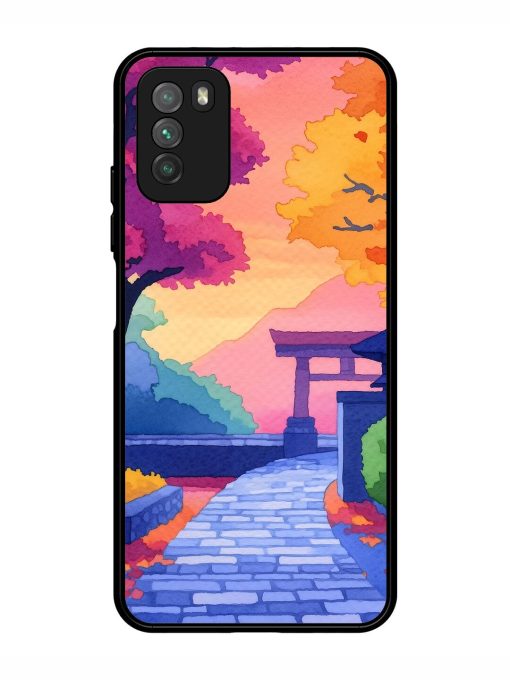 Autumnal Serenity Glossy Soft Edge Case for Poco M3